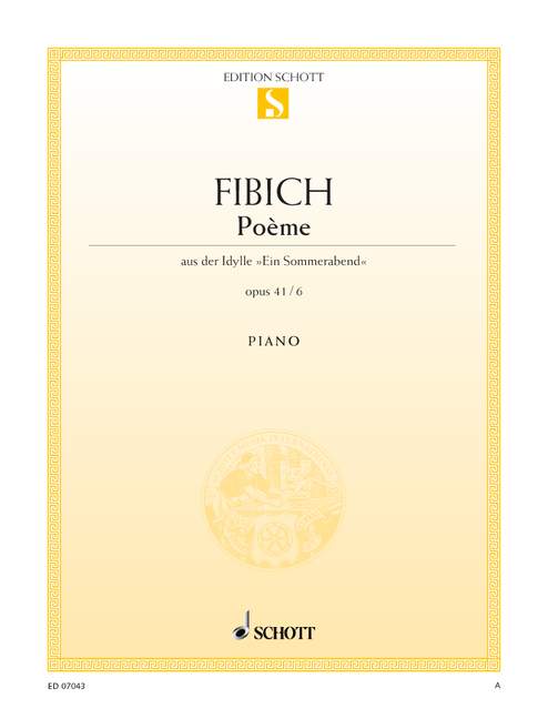 Fibich: Poème, Op. 41, No. 6