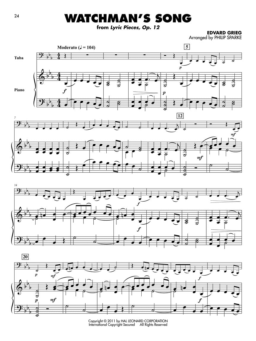 Classical Solos for Tuba (B.C.)