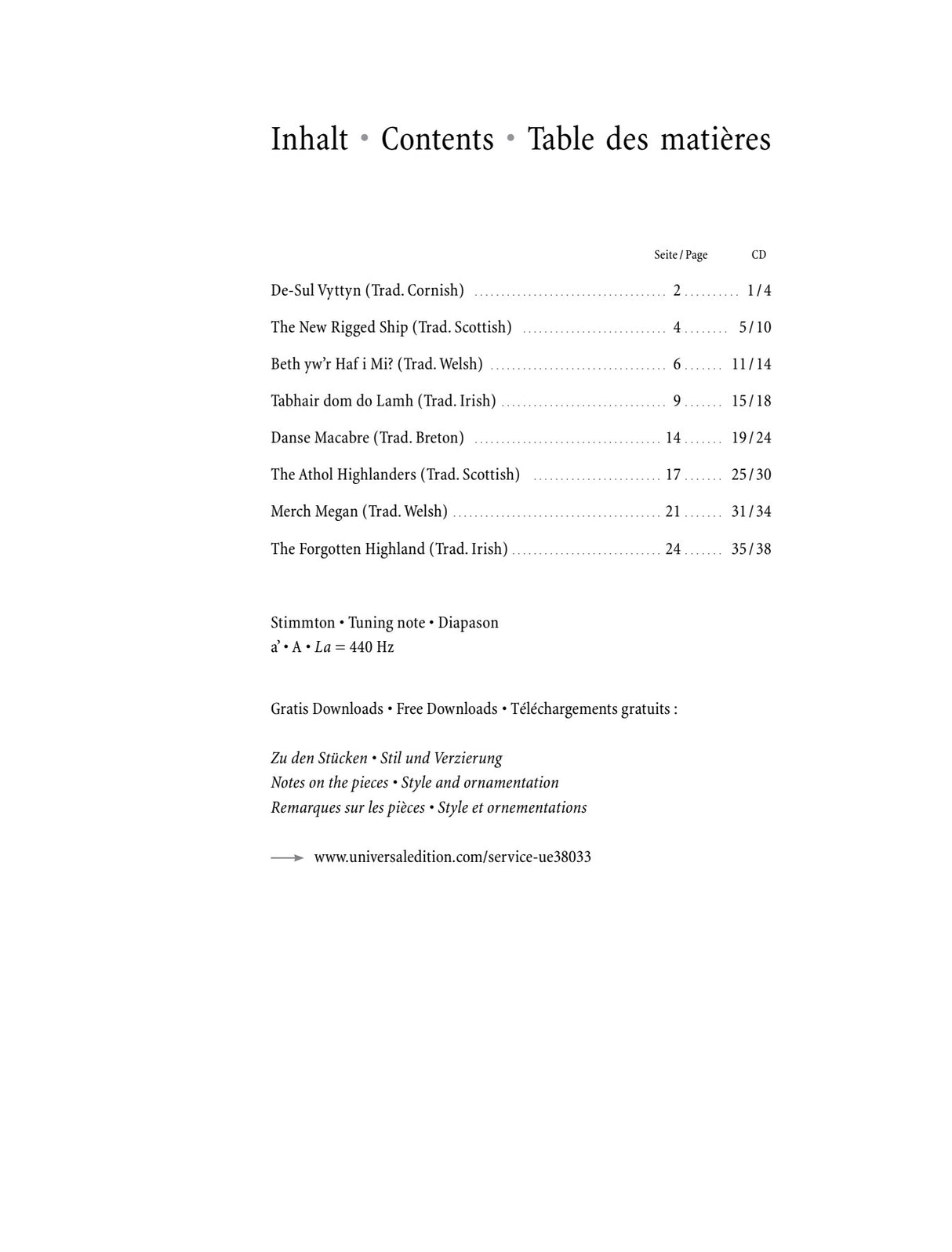 Celtic – Play Along Cello