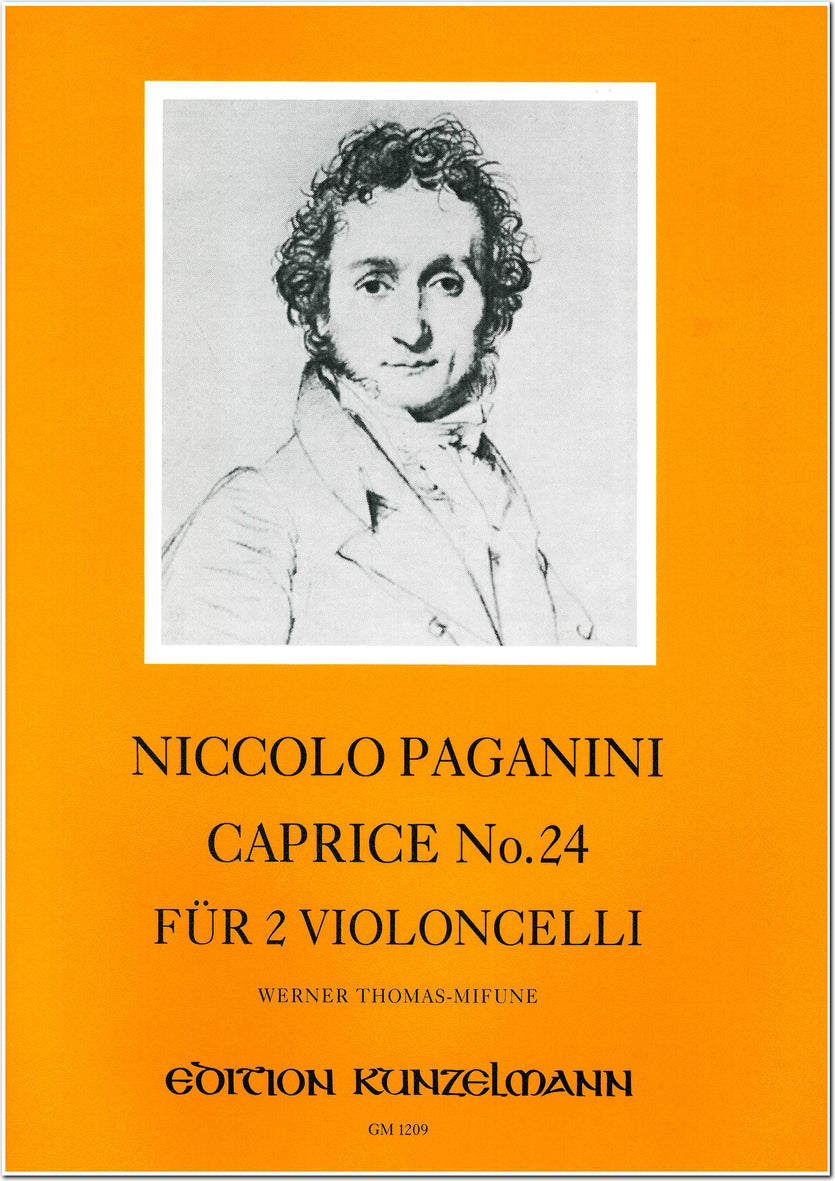 Paganini: Caprice No. 24 (arr. for 2 cellos)