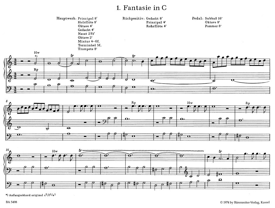 Pachelbel: Selected Organ Works - Volume 6