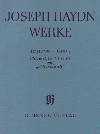 Haydn: Divertimenti for Wind instruments - Six "Scherzandi" (Symphonies) fragment E-flat