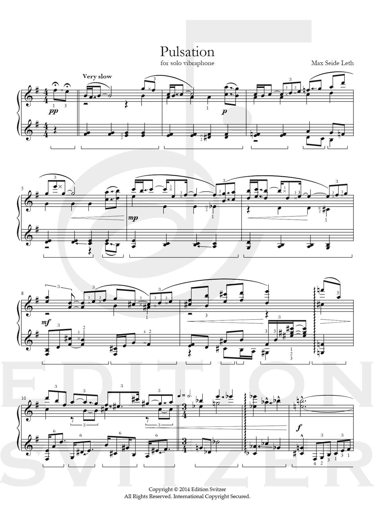 Leth: Tales for Vibraphone - Volume 3