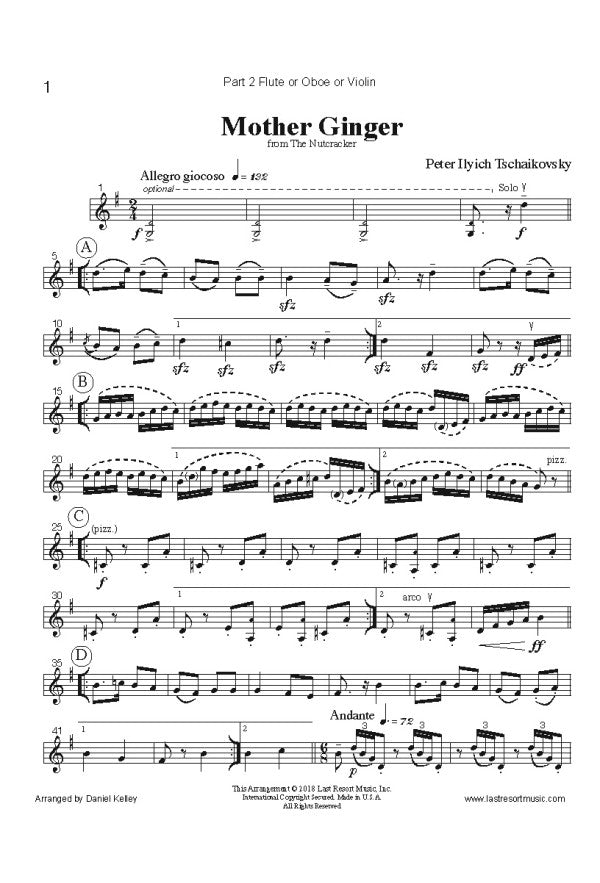 Music for Three - The Nutcracker - Set 2