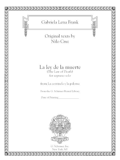 Frank: La ley de la muerte