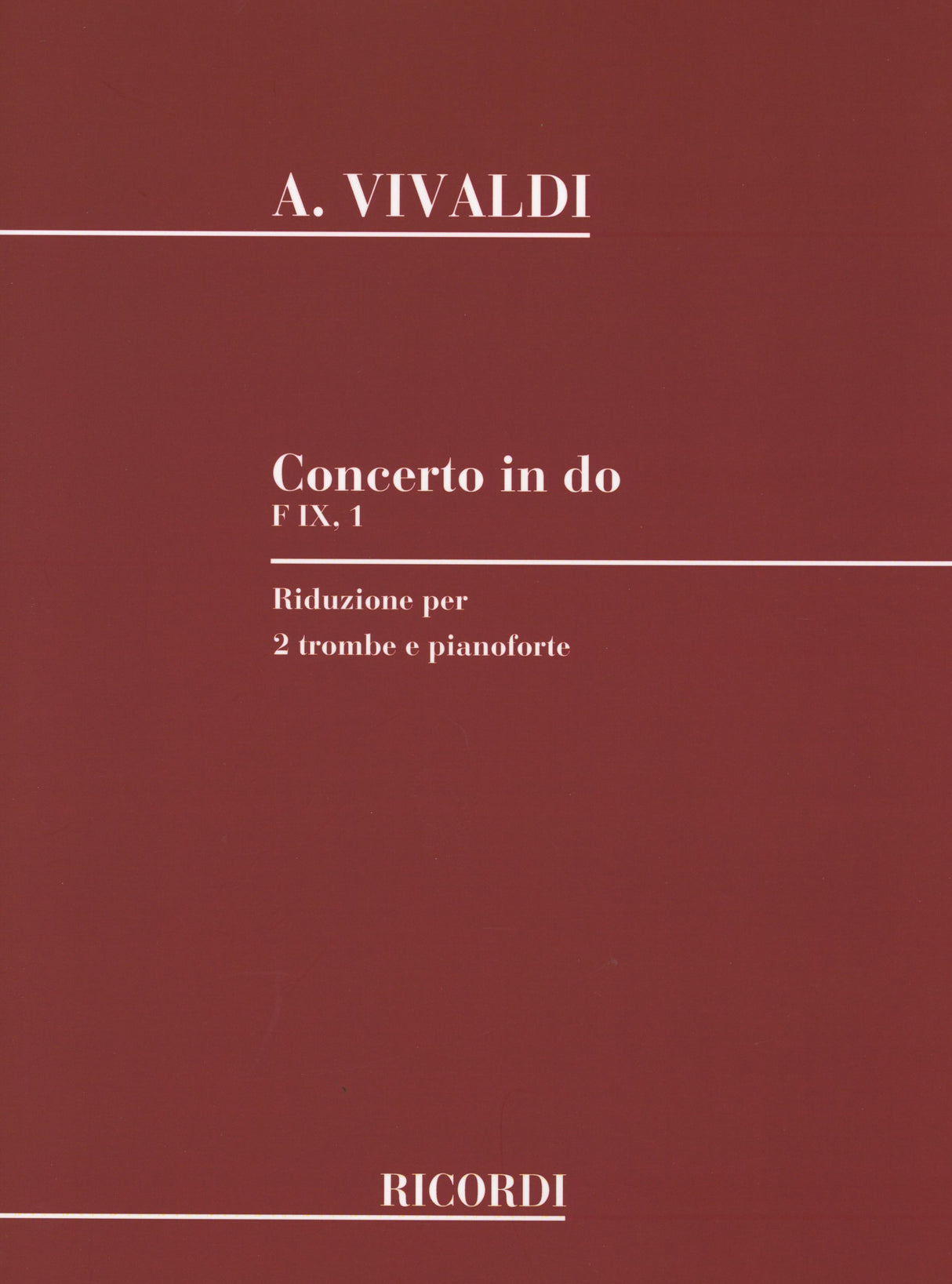 Vivaldi: Concerto for 2 Trumpets, RV 537