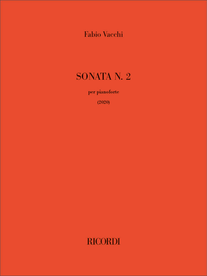 Vacchi: Piano Sonata No. 2