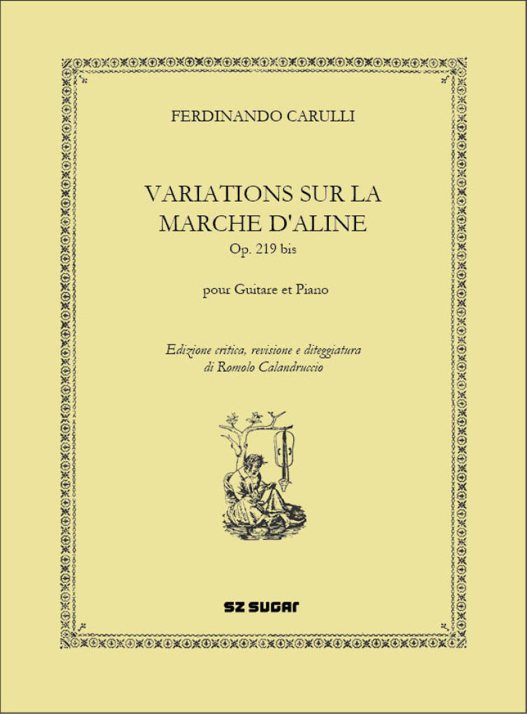 Carulli: Variations on Marche d'Aline, Op. 219 (Version for Guitar & Piano)