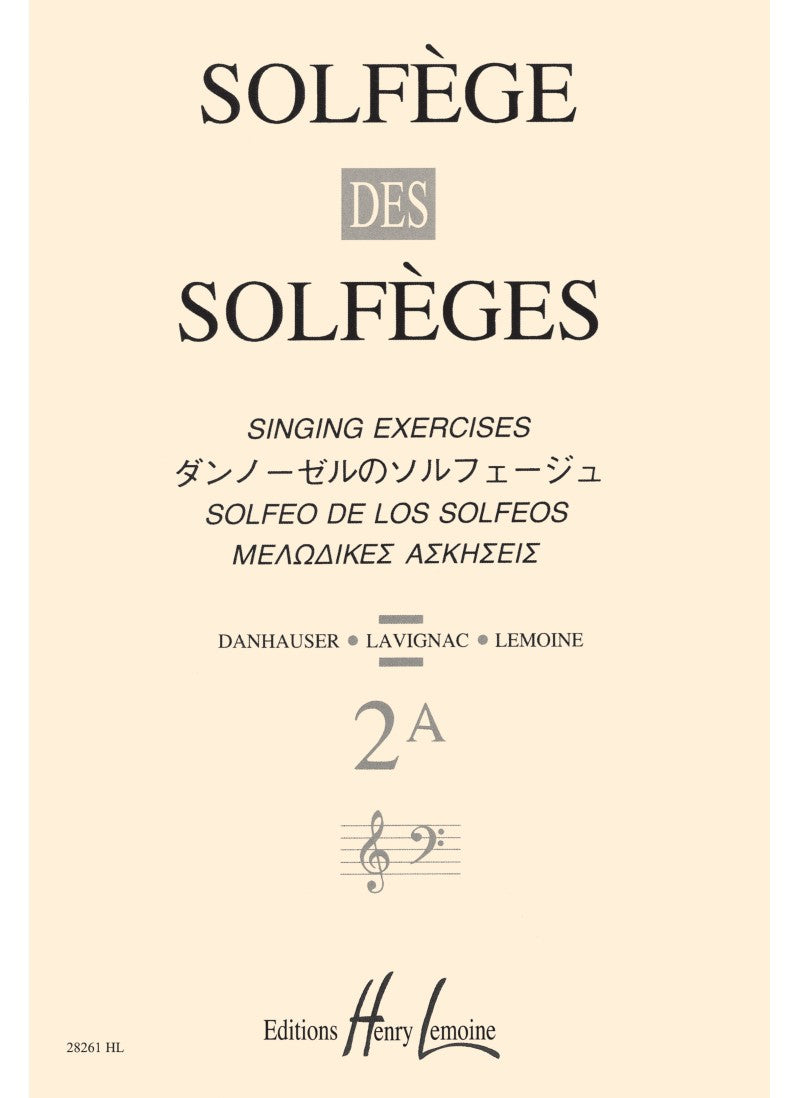 Solfège des Solfèges - Volume 2A