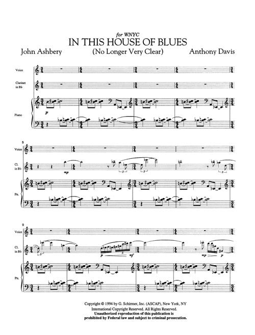 Davis: In This House of Blues