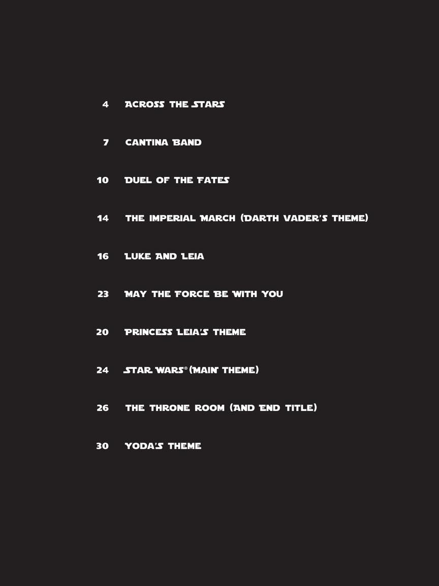 Williams: Star Wars Themes (arr. for easy piano)