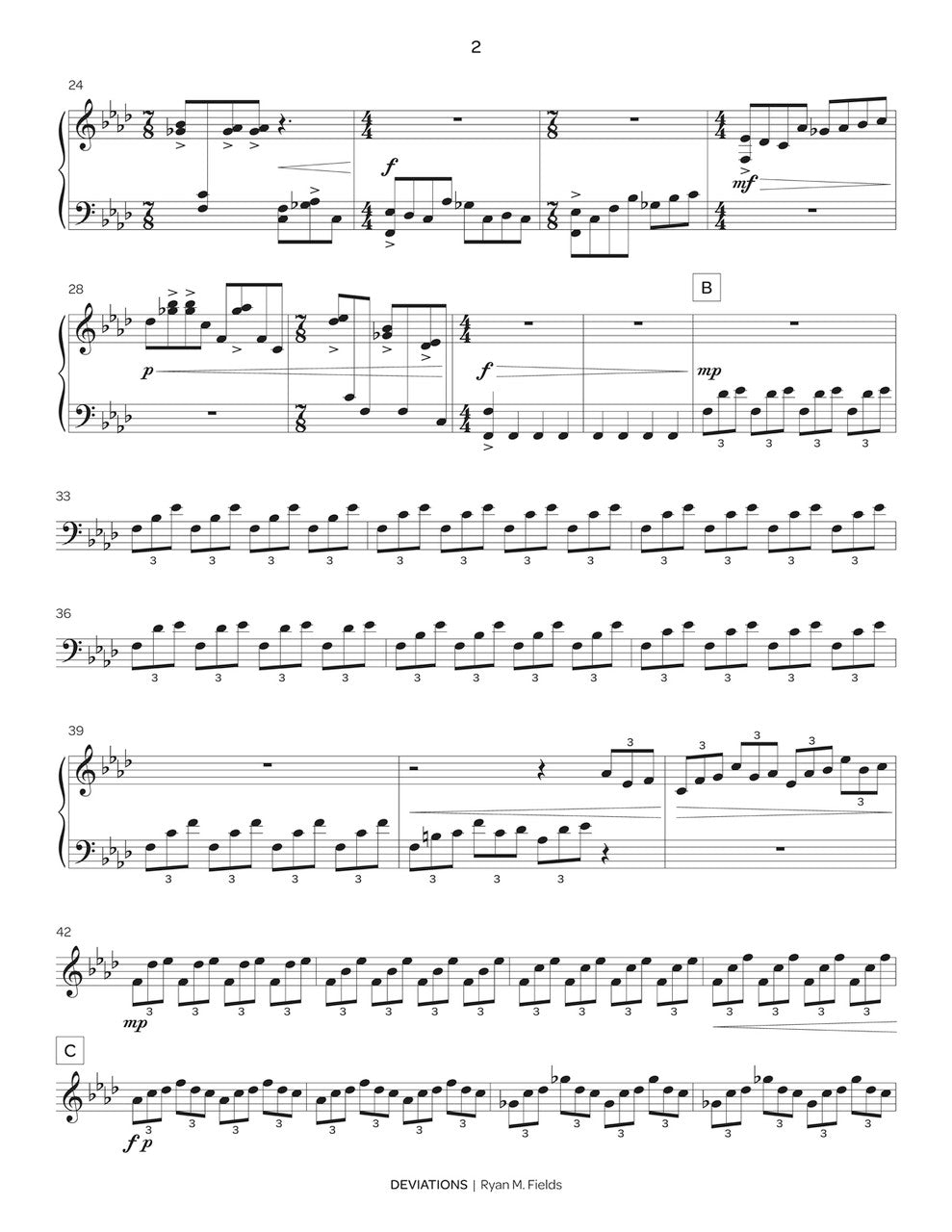Fields: Deviations