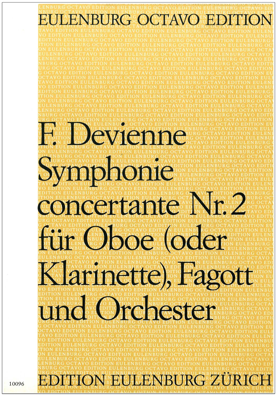 Devienne: Sinfonia concertante No. 2 for Oboe, Bassoon and Orchestra