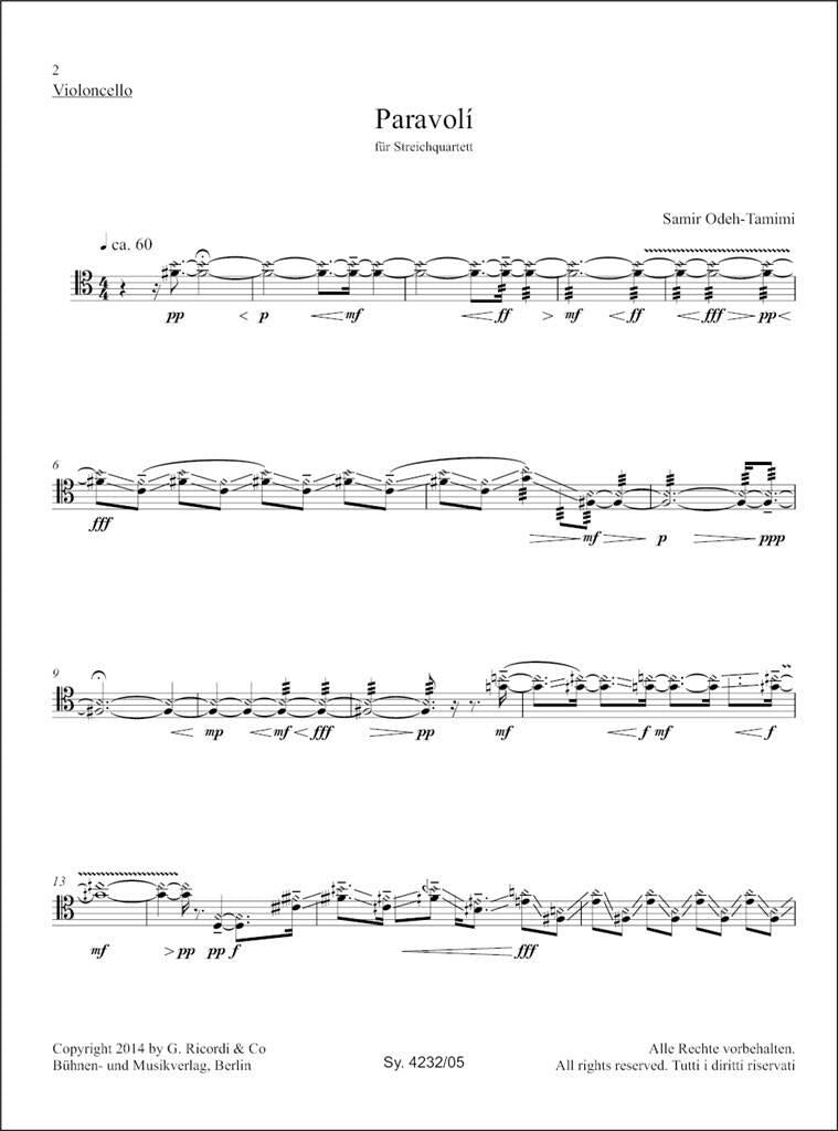 Odeh-Tamimi: Paravolí