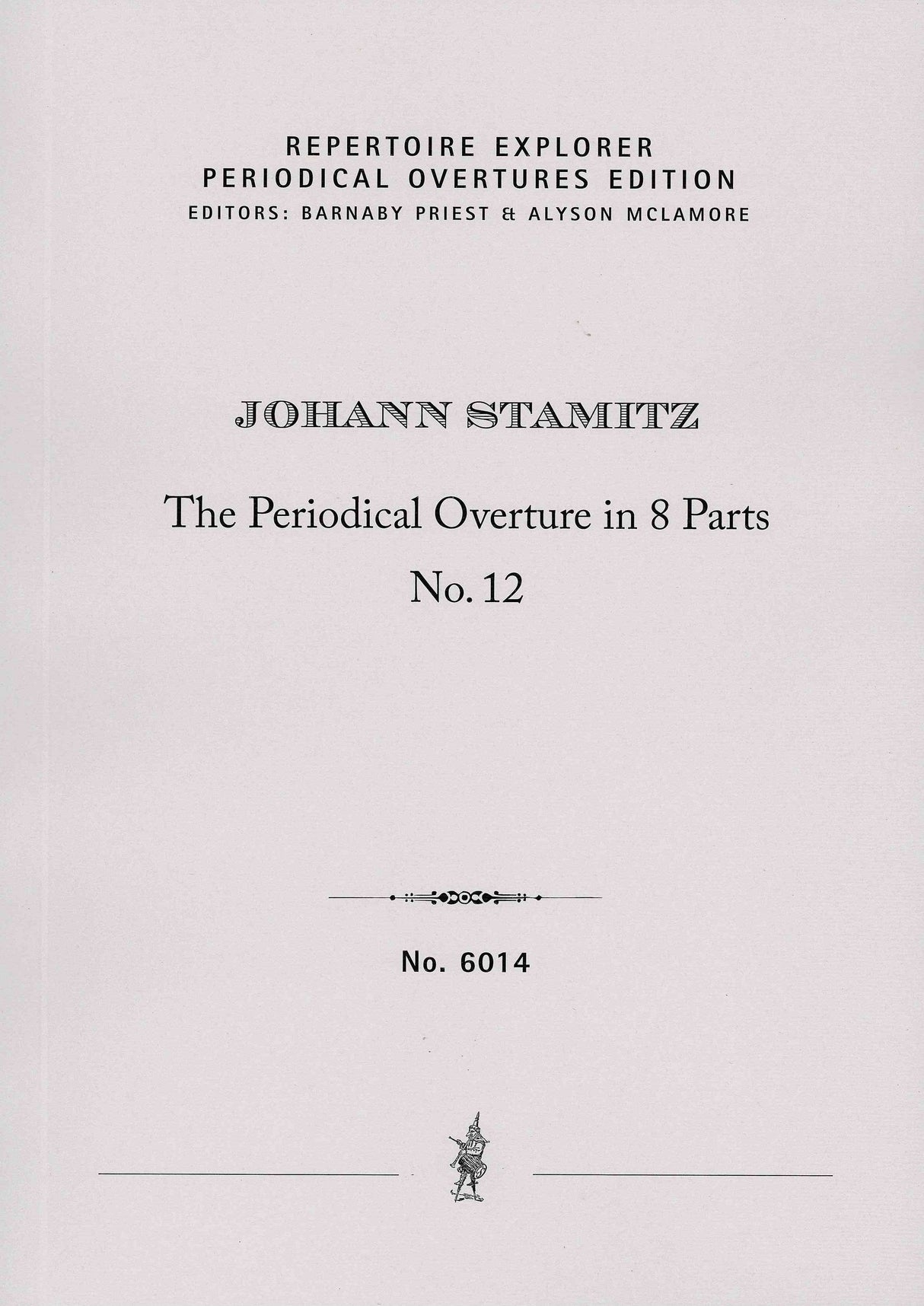 Stamitz: The Periodical Overture in 8 Parts No. 12