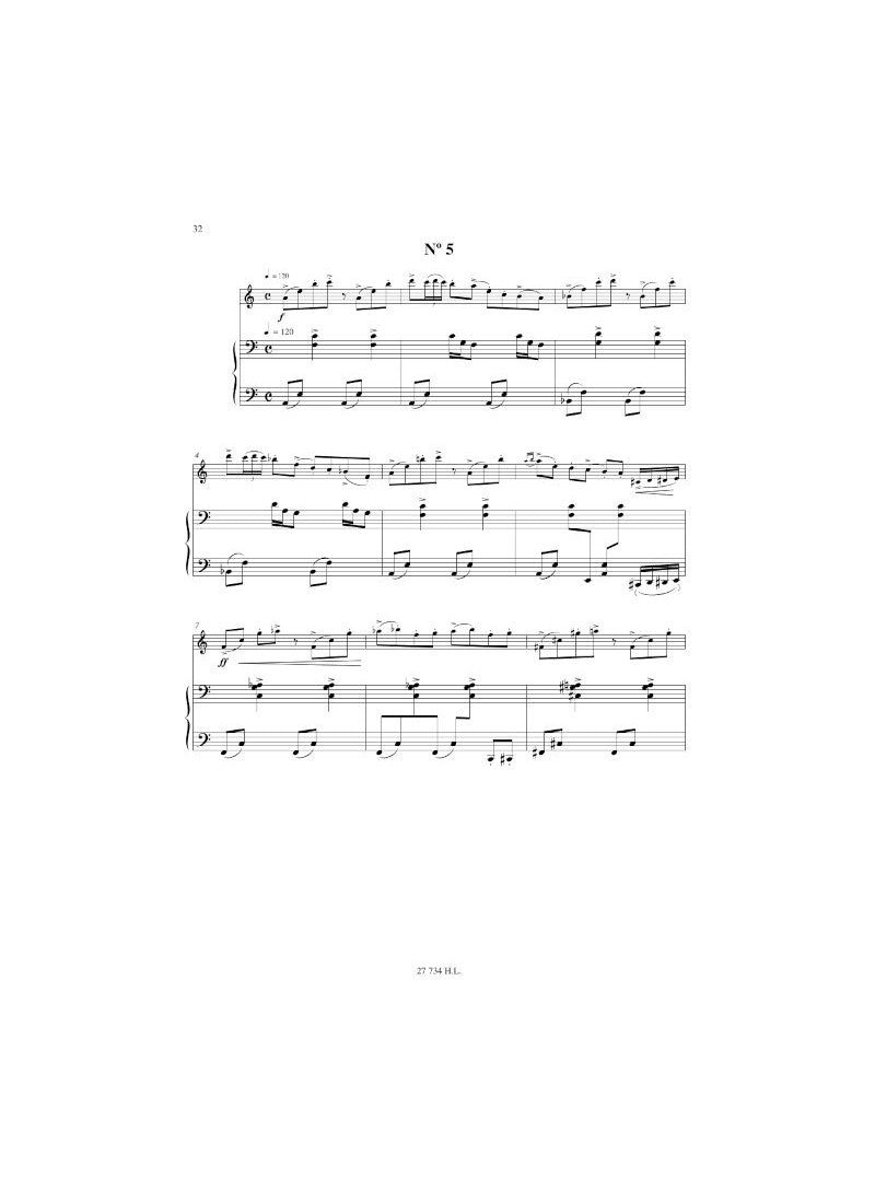 Piazzolla: Tango-Études (for flute and piano)