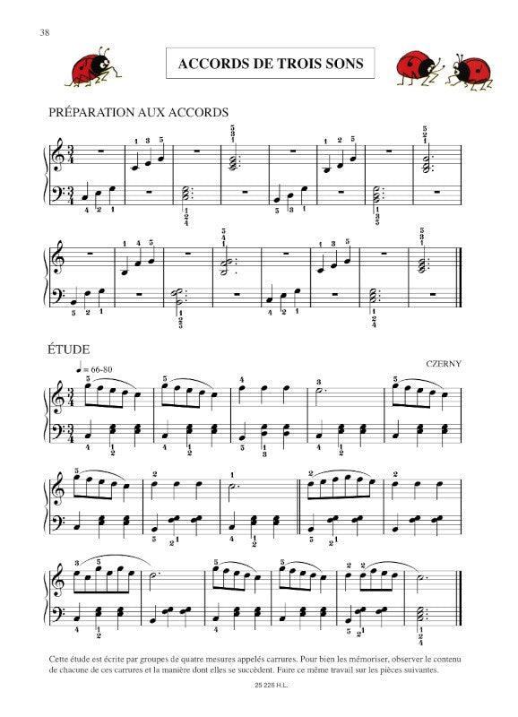 Méthode de piano - débutants