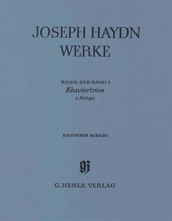 Haydn: Piano Trios - Volume 1