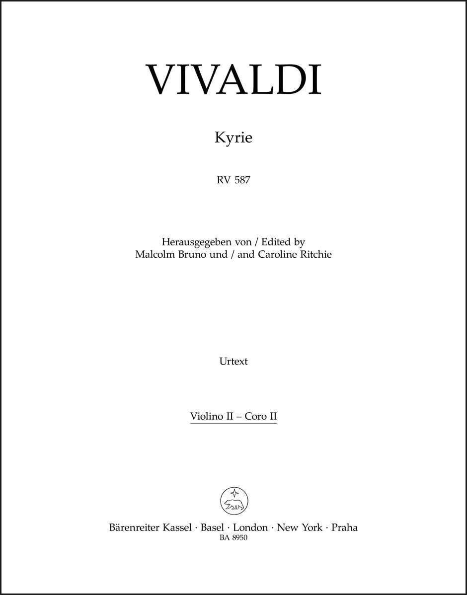Vivaldi: Kyrie, RV 587