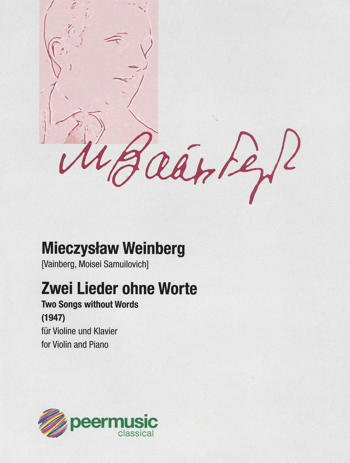 Weinberg: Two Songs without Words