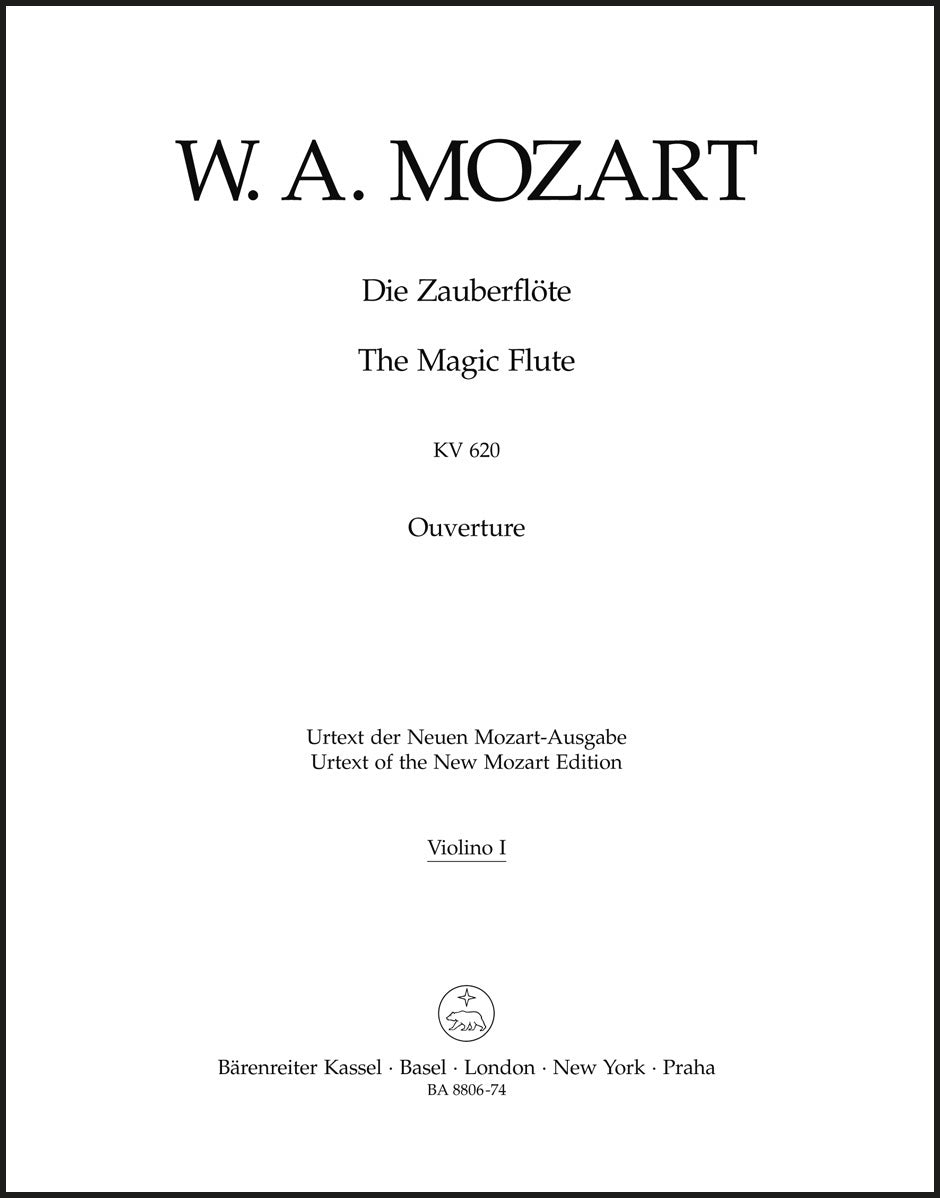 Mozart: Overture to The Magic Flute, K. 620