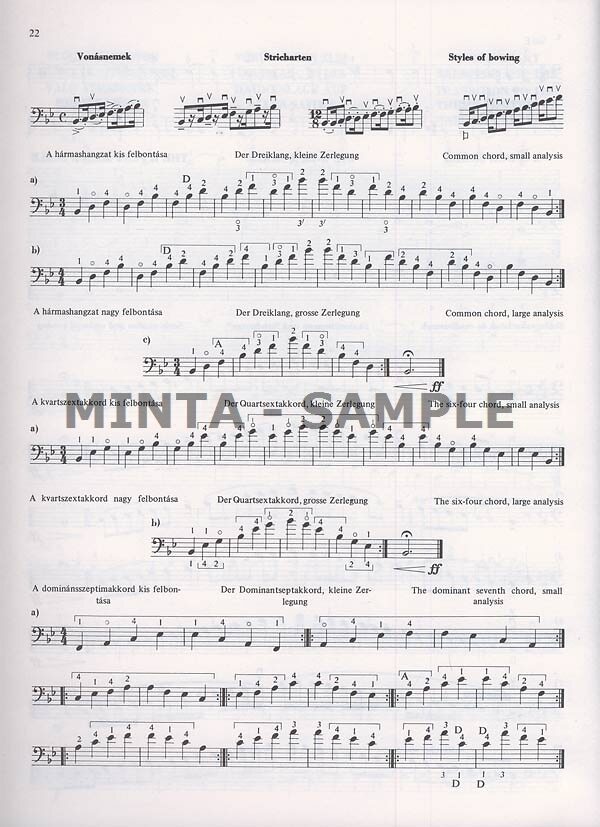 Double Bass Method - Volume 4