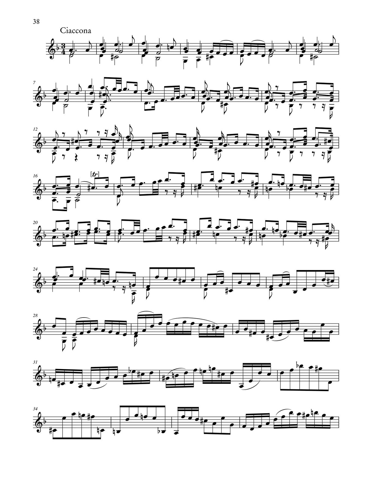 Bach: 6 Sonatas and Partitas for Solo Violin, BWV 1001-1006