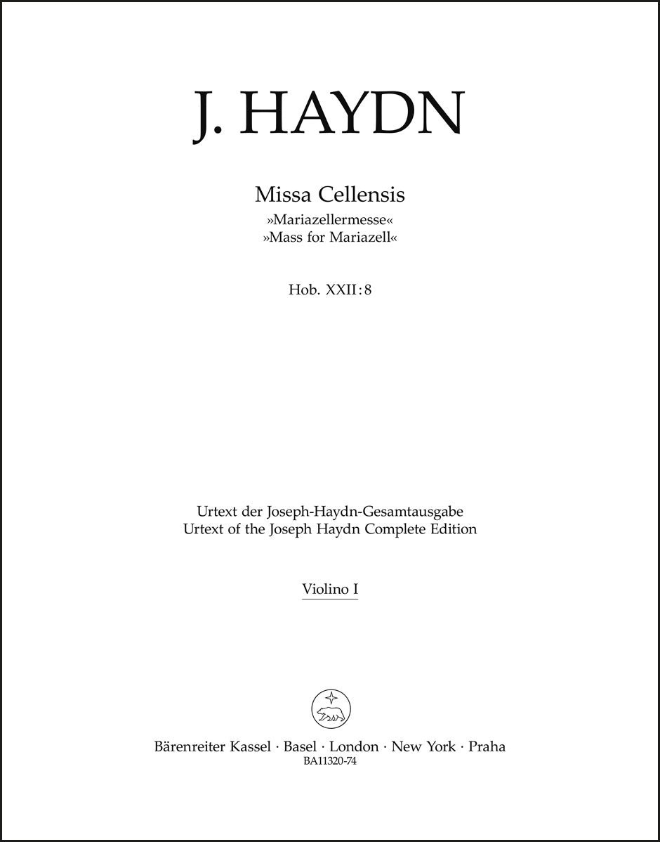 Haydn: Missa Cellensis, Hob. XXII:8