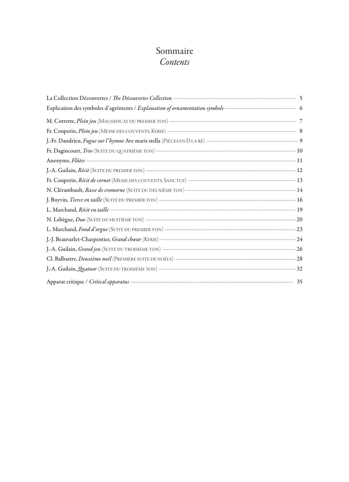 Anthology of French Baroque Music - Organ - Volume 2