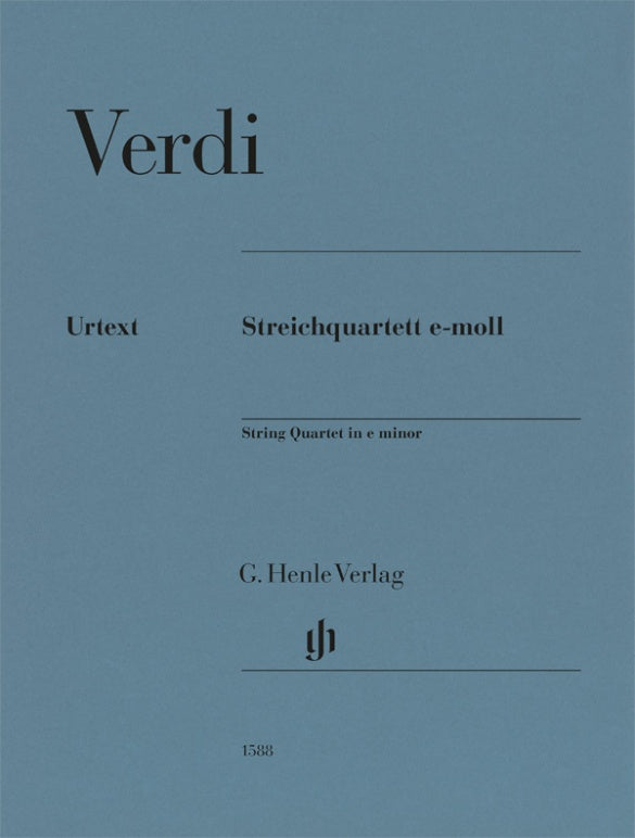 Verdi: String Quartet in E Minor