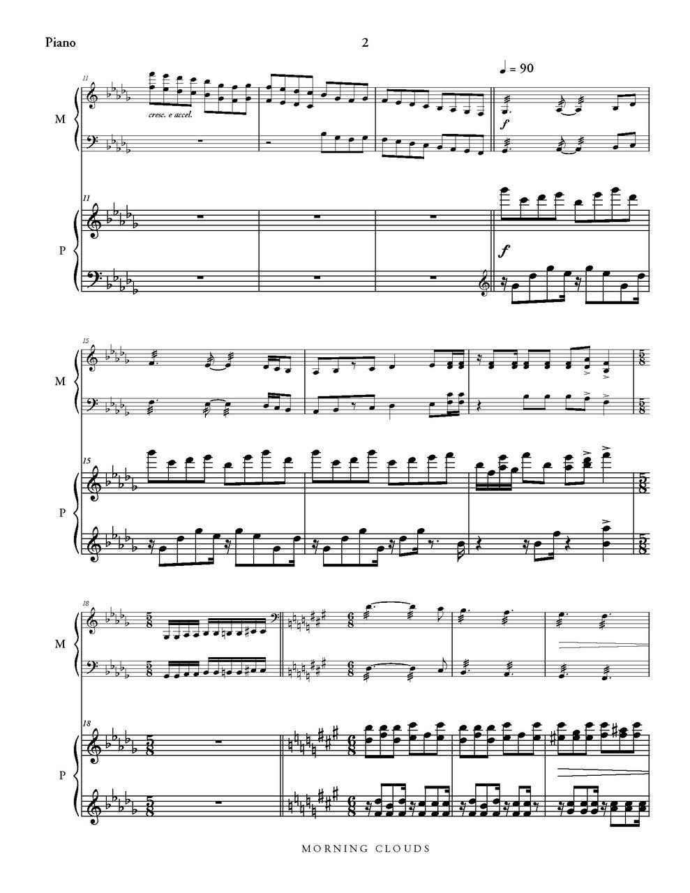 Schliecker-Rohwer: Morning Clouds