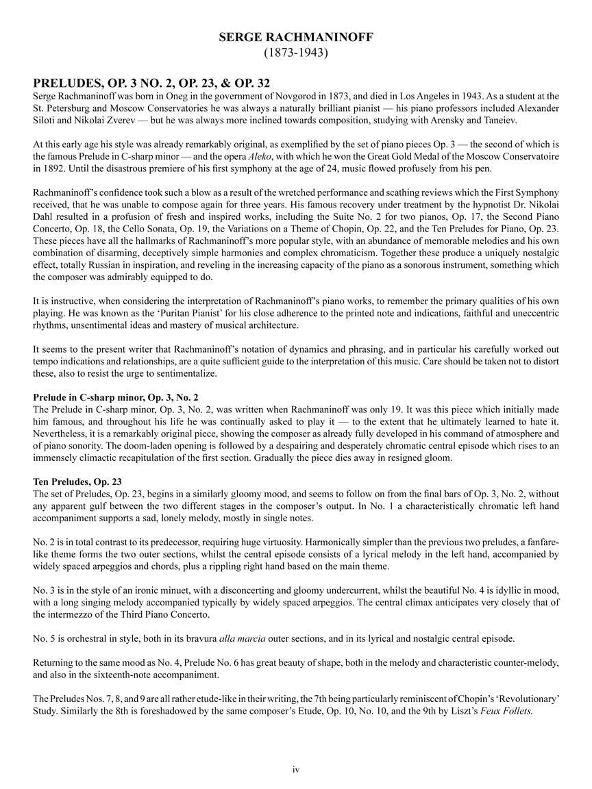 Rachmaninoff: Complete Preludes, Etudes Tableaux, Opp. 33 & 39 and Moments musicaux, Op. 16