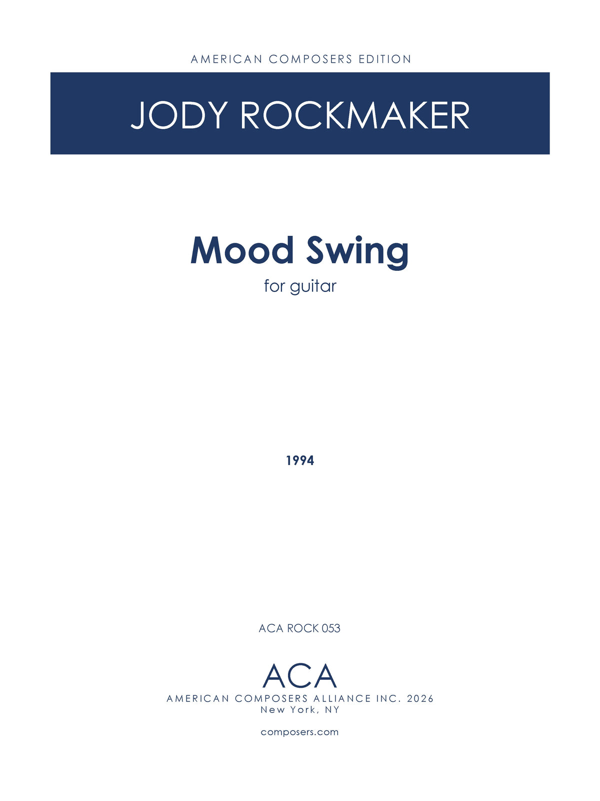 Rockmaker: Mood Swing