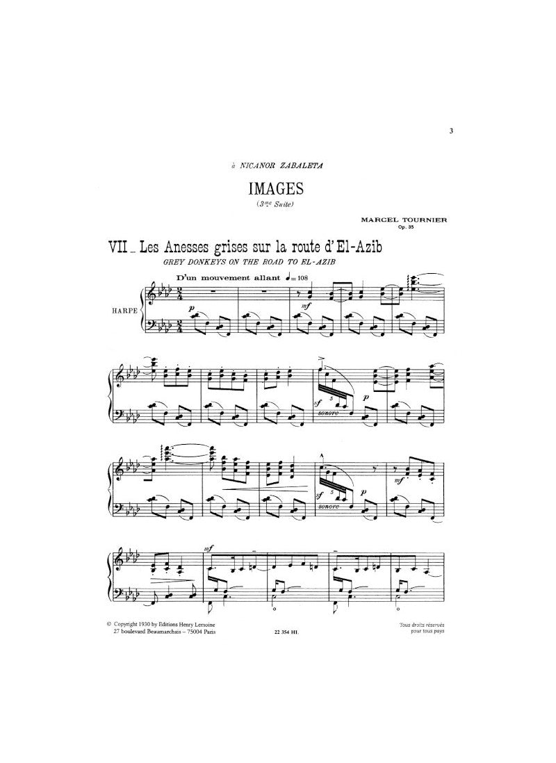 Tournier: Images, 3rd & 4th Suites