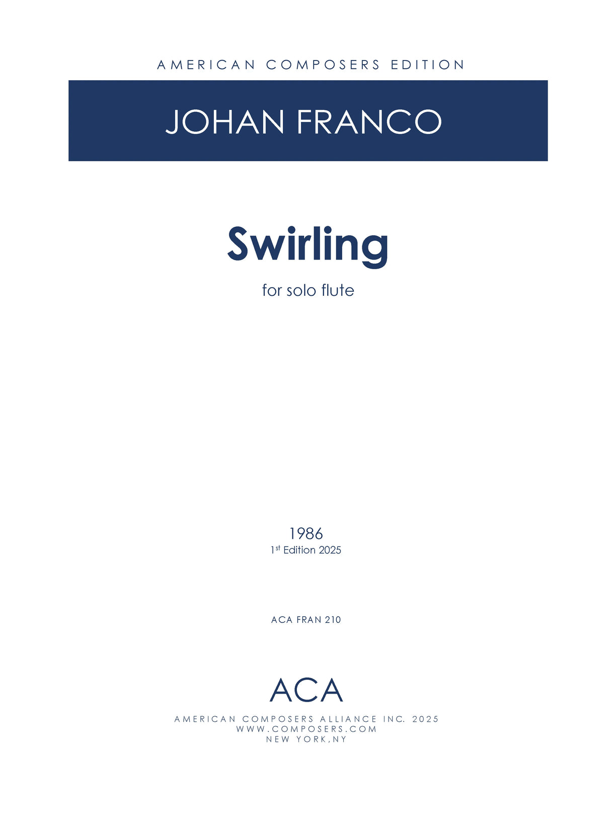 Franco: Swirling
