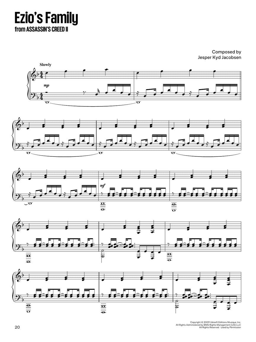 Popular Video Game Themes for Solo Piano