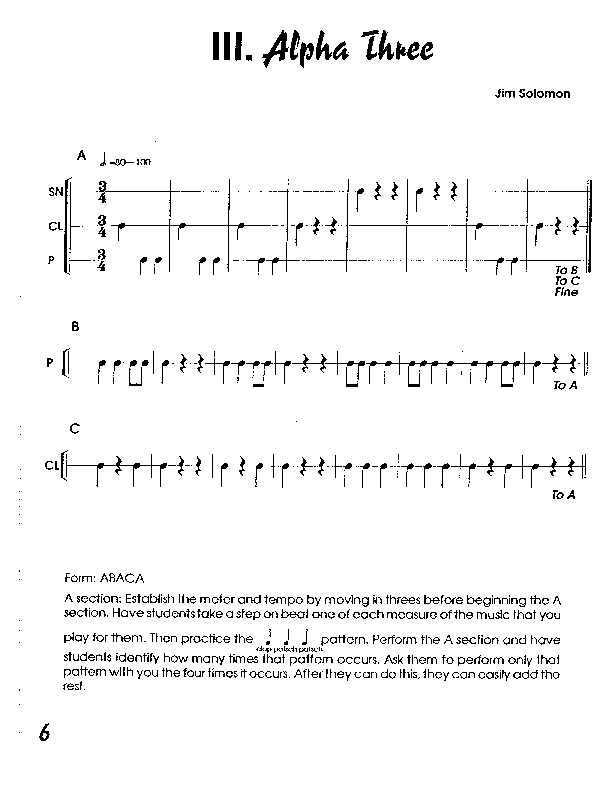 Solomon: The Body Rondo Book
