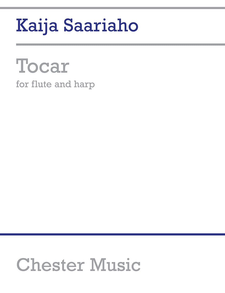 Saariaho: Tocar (Version for Flute & Harp)