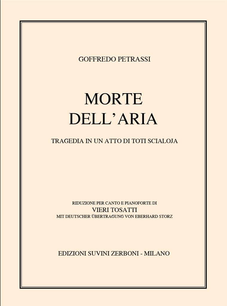 Petrassi: Morte dell'aria