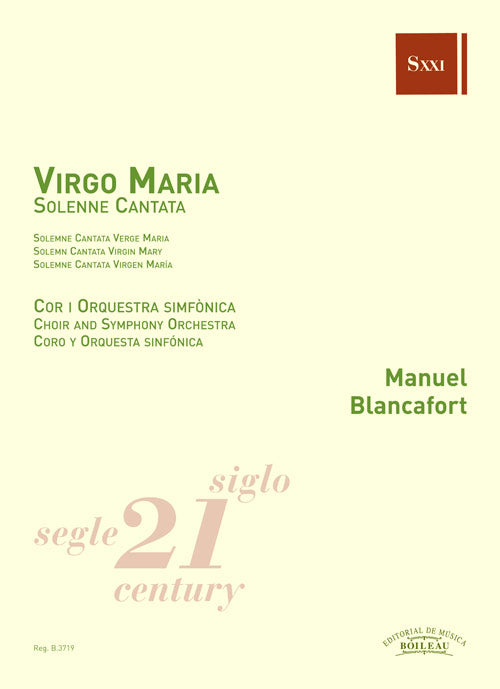 Blancafort: Virgo Maria