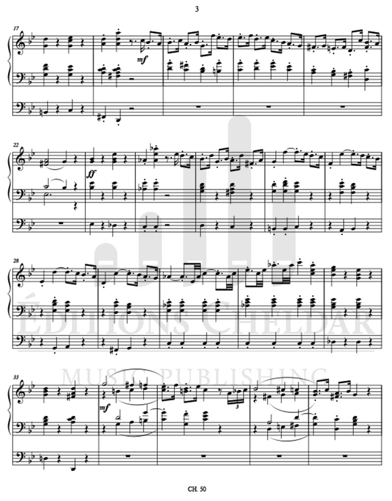 Bédard: Trois Postludes