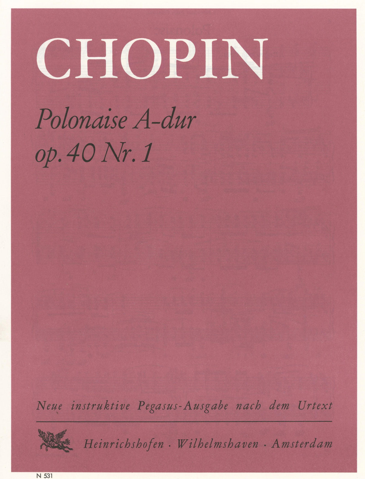 Chopin: Polonaise in A Major, Op. 40, No. 1