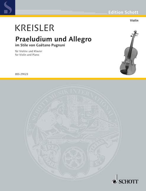 Kreisler: Praeludium and Allegro