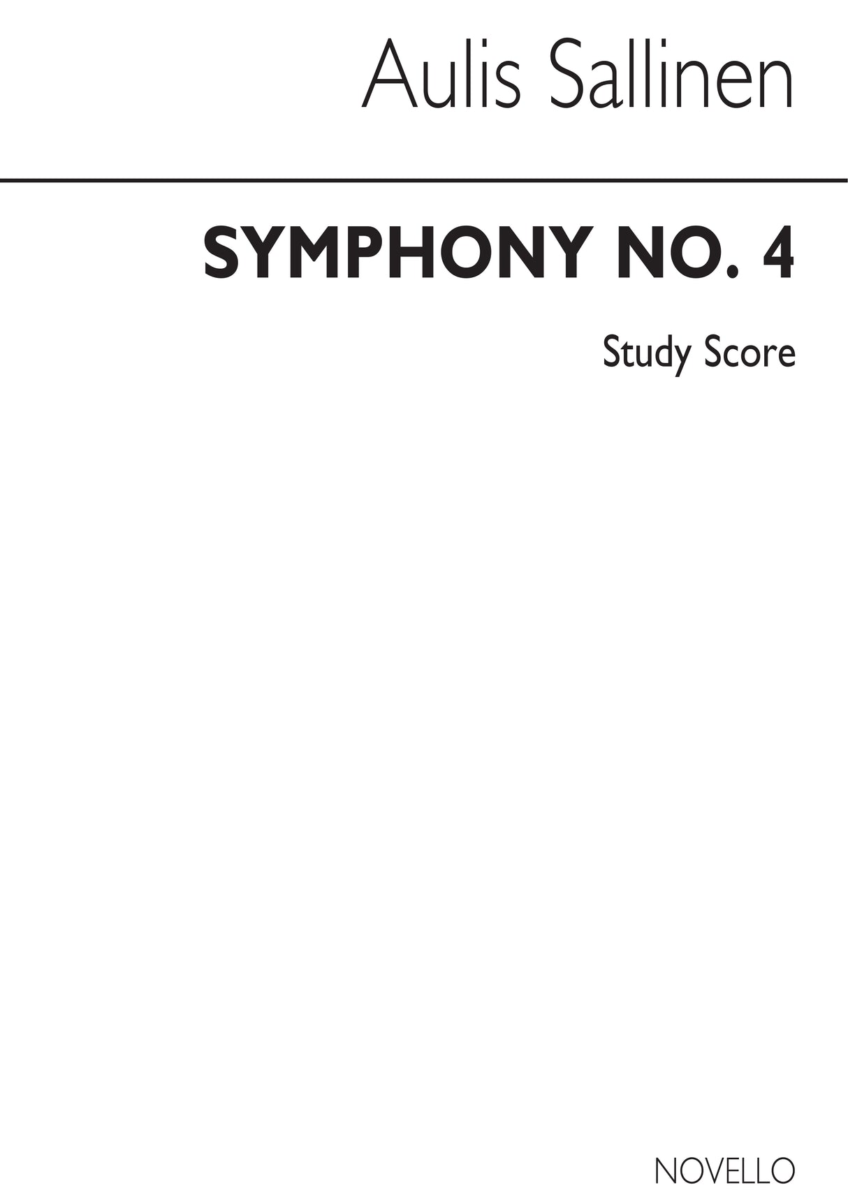 Sallinen: Symphony No. 4, Op. 49