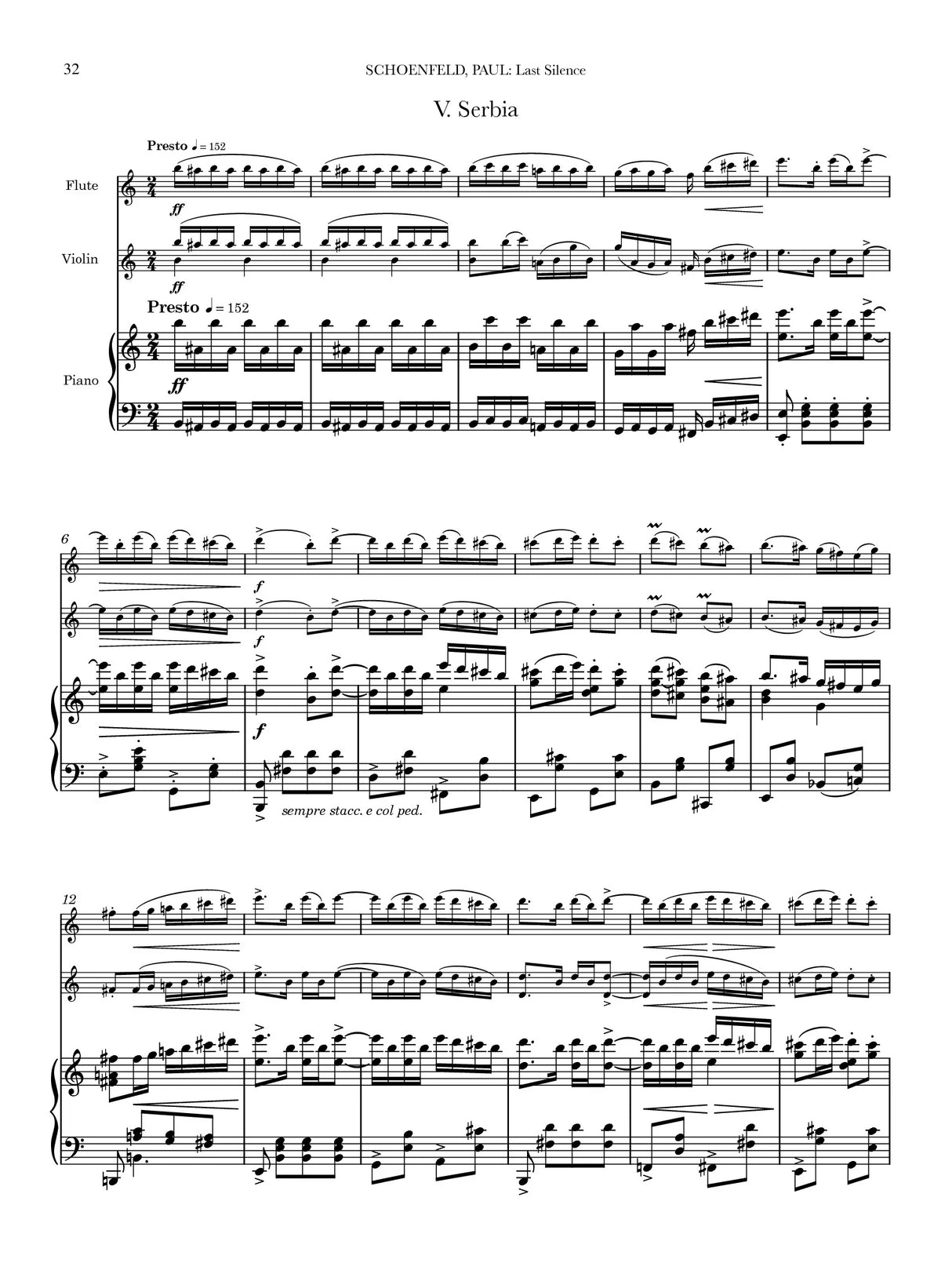 Schoenfeld: Last Silence