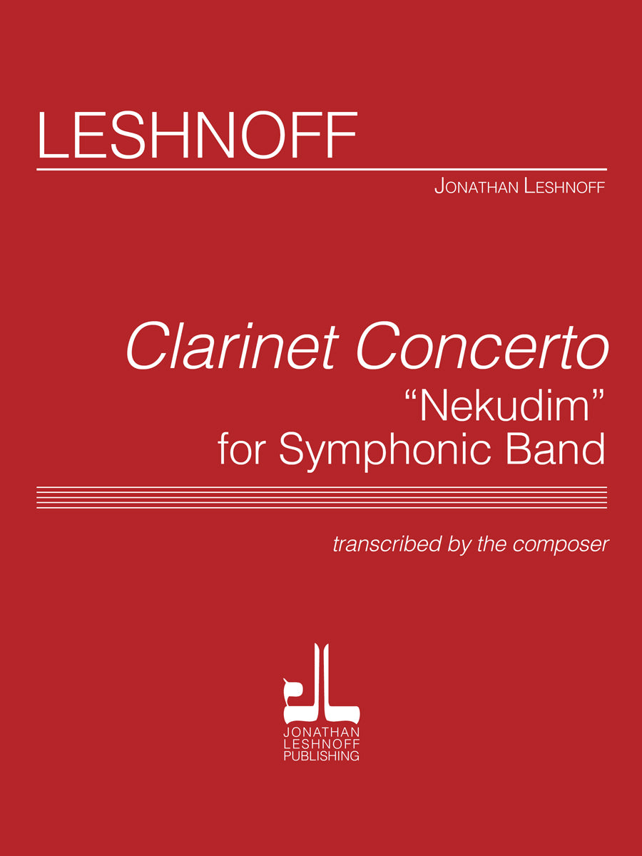 Leshnoff: Clarinet Concerto - Version for Band