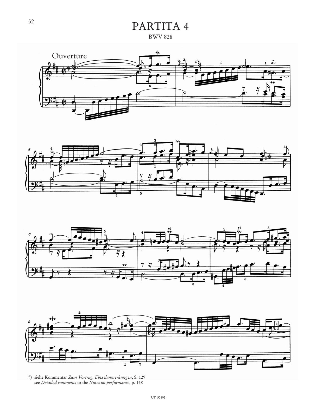 Bach: 6 Partitas, BWV 825-830