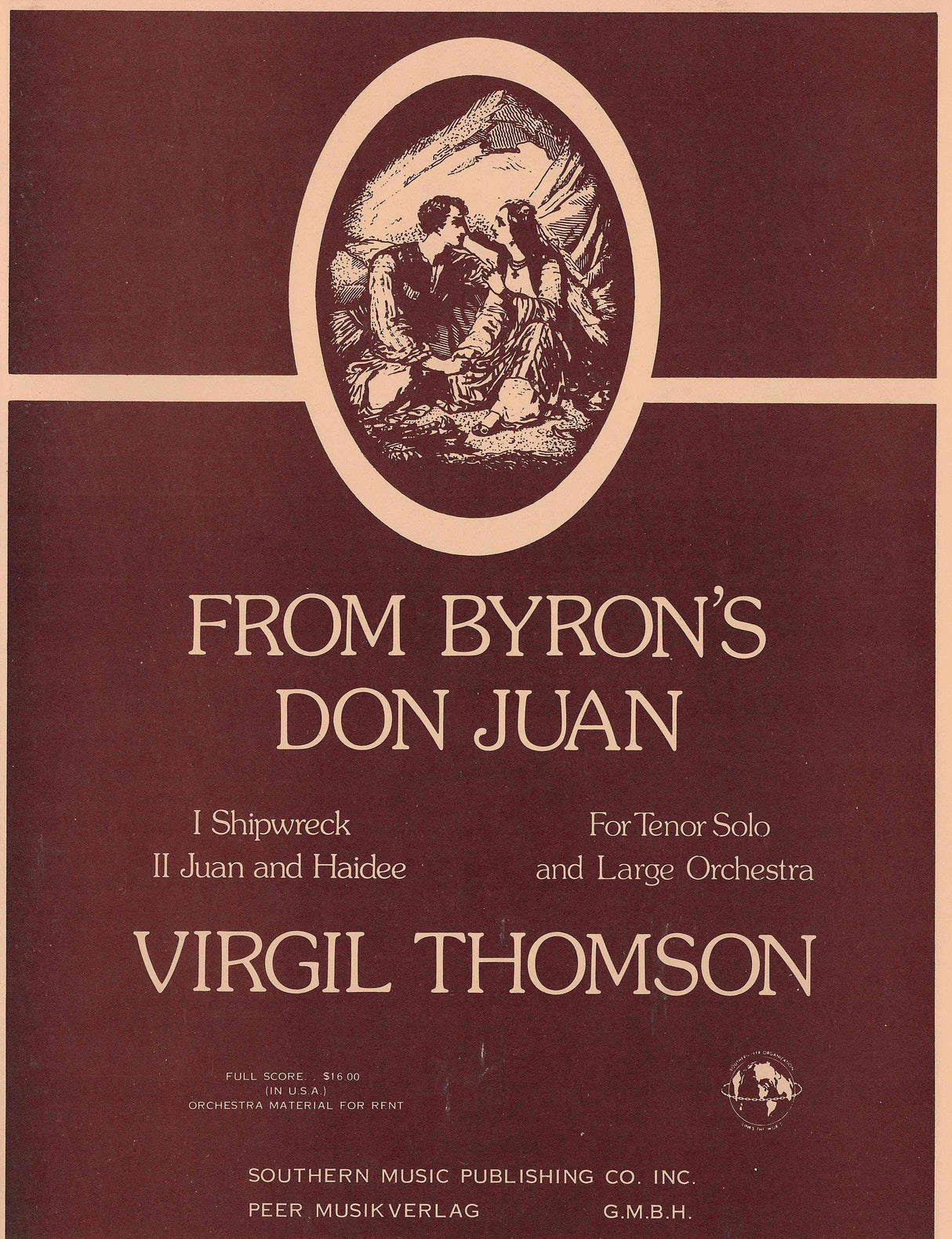 Thomson: From Byron's 'Don Juan'