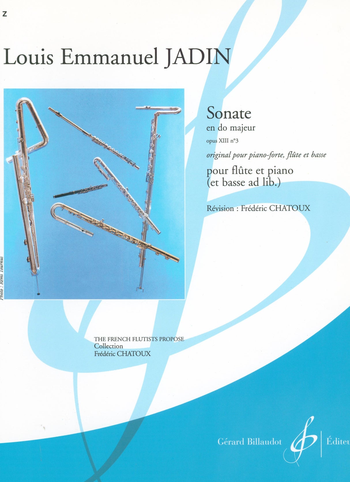 Jadin: Flute Sonata No. 3 in D Major, Op. 13