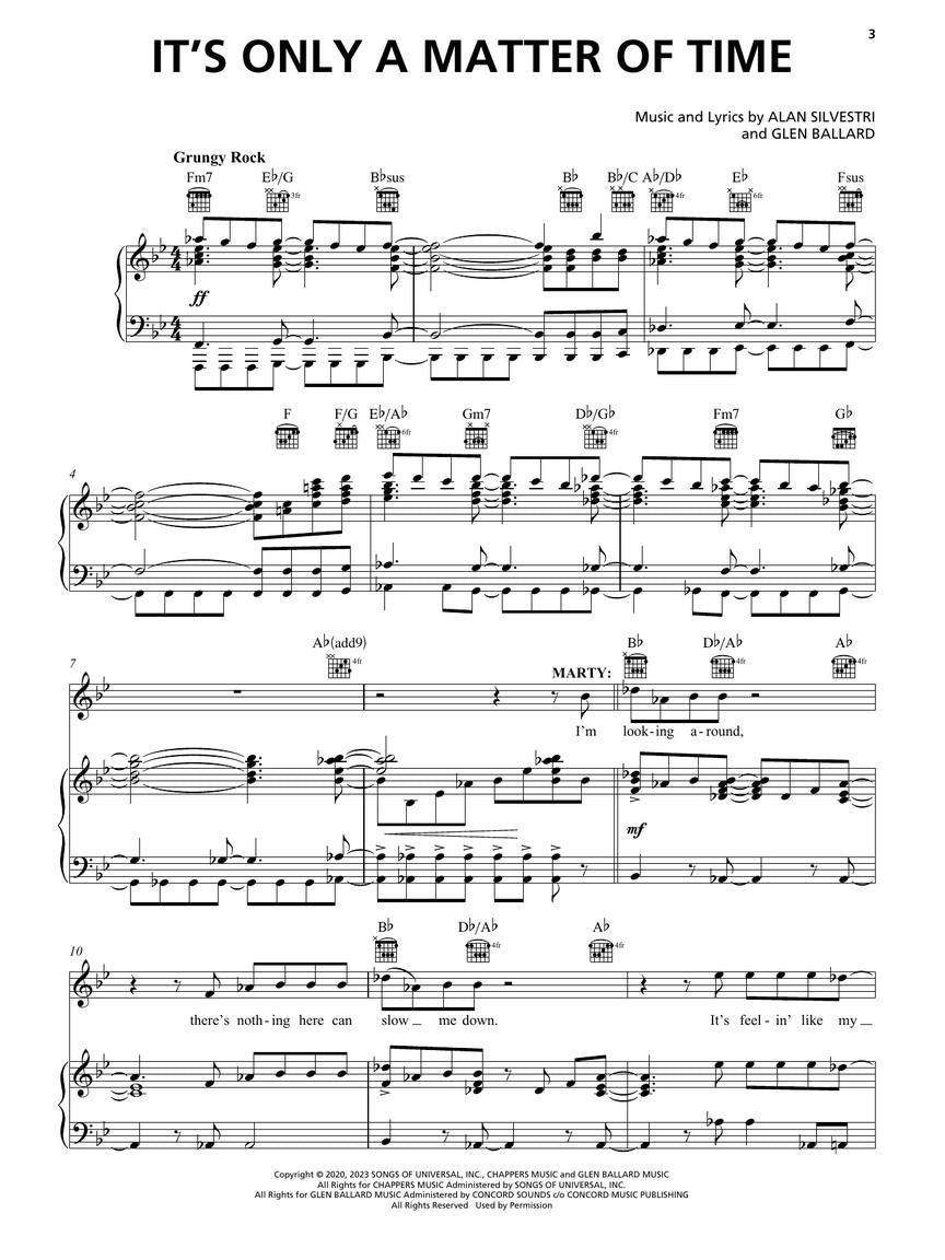 Back to the Future - Vocal Selections